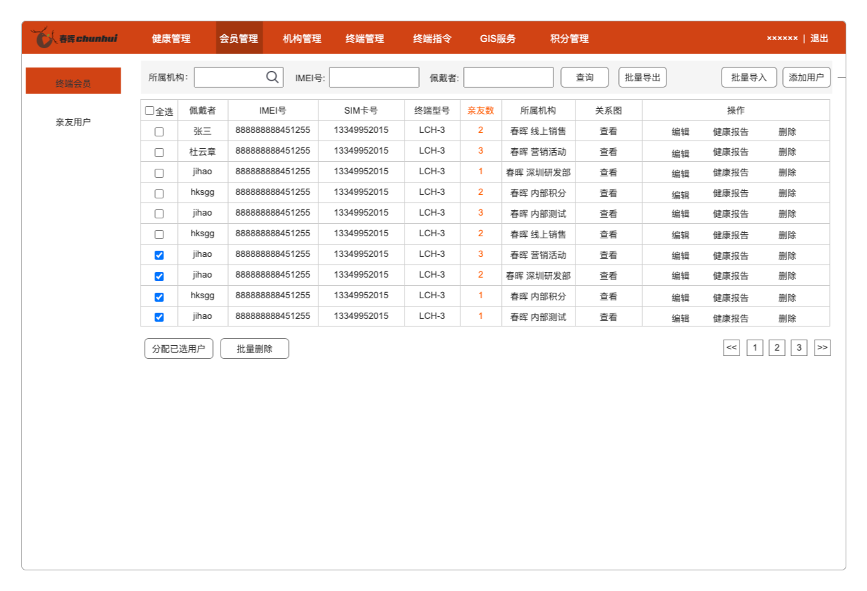 终端会员